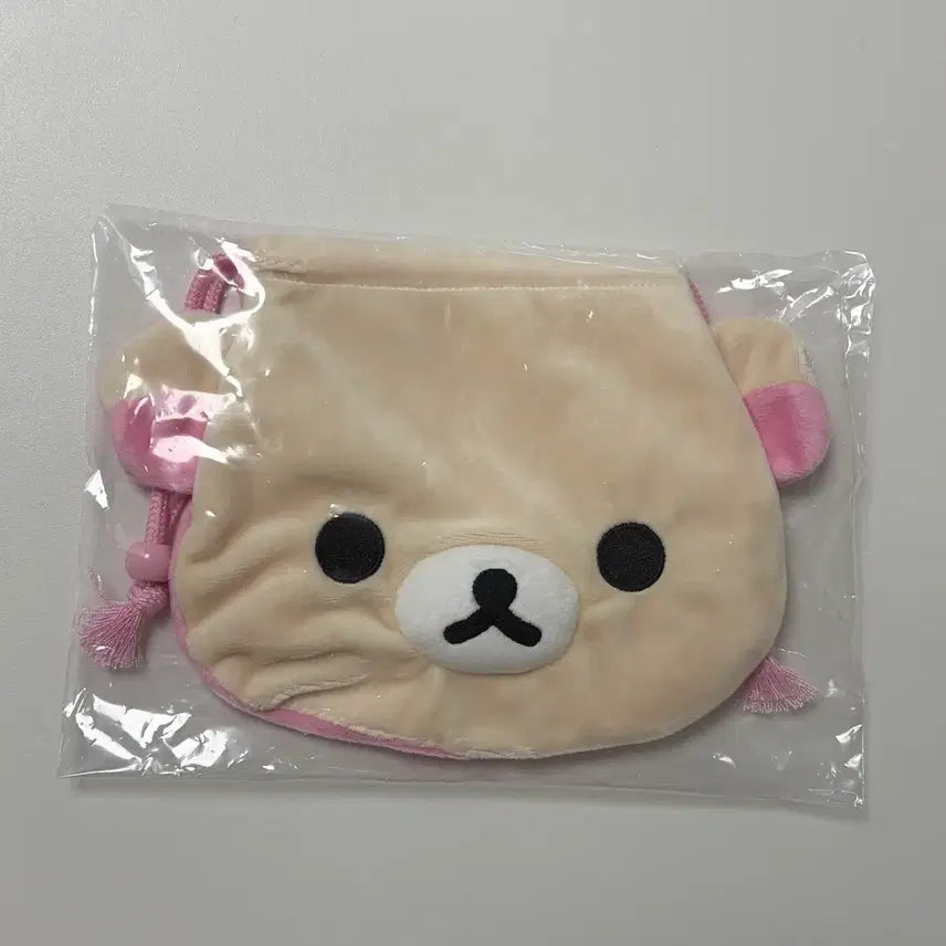 [BUNJANG] Korilakkuma Drawstring Pouch (Sealed) / 코리락쿠마 복조리 파우치 미개봉 정품 새상품 리락쿠마 굿즈
