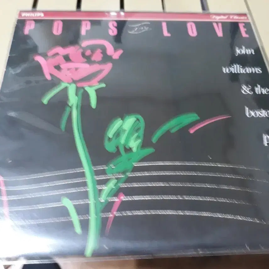 [BUNJANG] John Williams &amp; Boston Pops Pops Love LP Album / 존 윌리엄스와 보스턴 팝스가 연주하는 팝스 러브 LP 앨범이에요