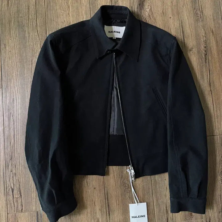 [BUNJANG] Allen 3D Moleskin Short Jacket Black / 알렌느 3D 몰스킨 숏자켓 블랙 3