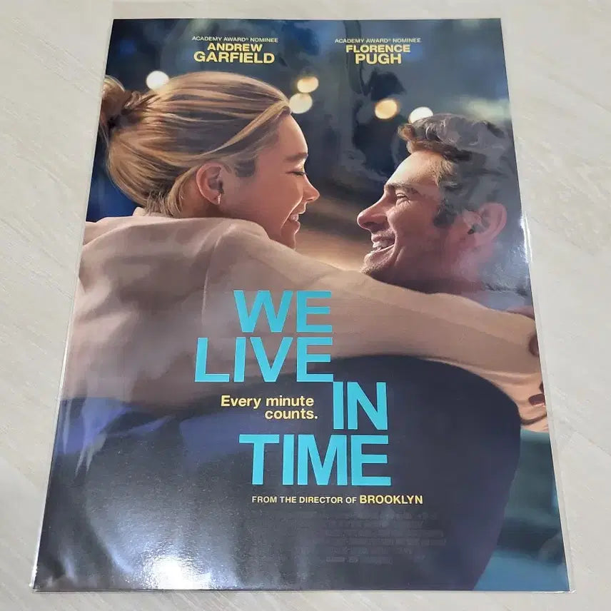 [BUNJANG] WeLiveInTime Main Poster / [전용박스 안전포장] 위리브인타임 포스터 2종 세트
