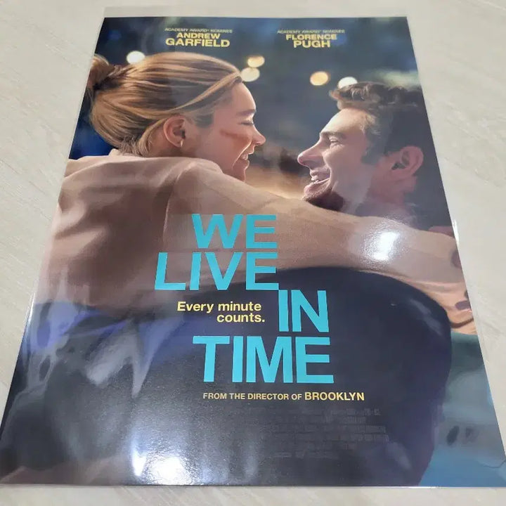 [BUNJANG] WeLiveInTime Main Poster / [전용박스 안전포장] 위리브인타임 포스터 2종 세트