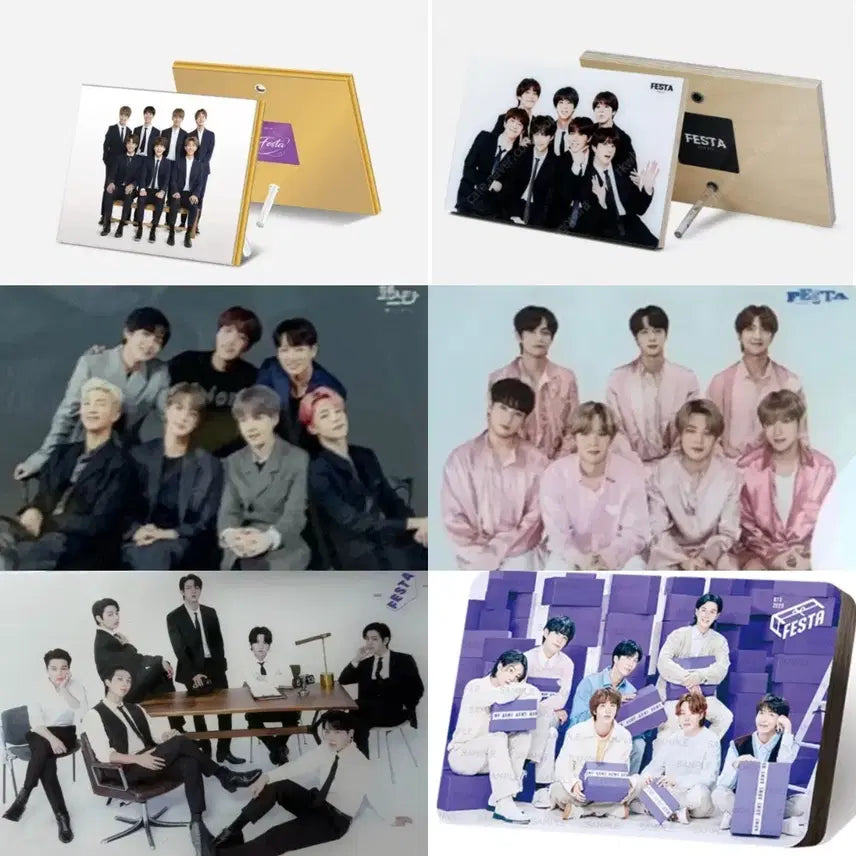 [BUNJANG] BTS Festa Family Photo Frame Bundle Set / 방탄소년단 페스타 포토프레임 가족사진 미개봉 새상품 BTS festa