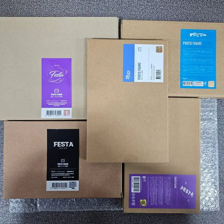 [BUNJANG] BTS Festa Family Photo Frame Bundle Set / 방탄소년단 페스타 포토프레임 가족사진 미개봉 새상품 BTS festa