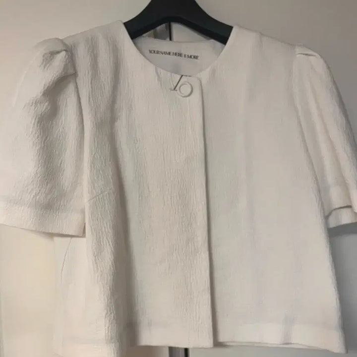 [BUNJANG] Your Name Here &amp; More Outer Summer White Jacket S / (새제품) 유어네임히얼 앤모어 바깥은여름 화이트자켓 S