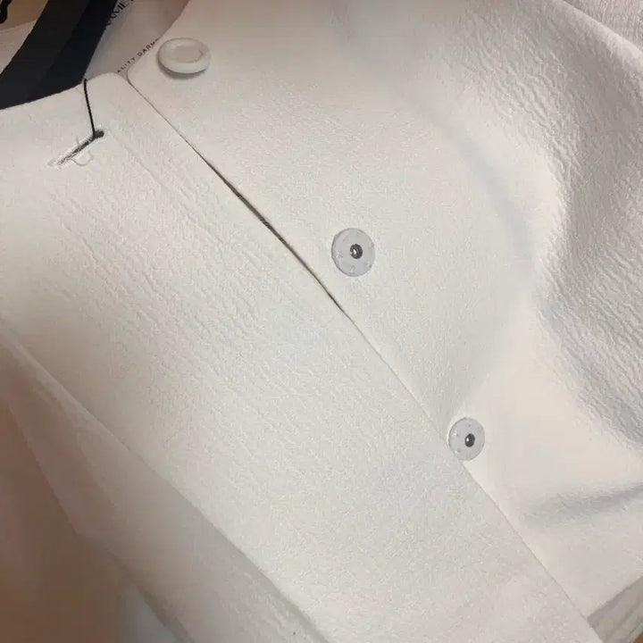 [BUNJANG] Your Name Here &amp; More Outer Summer White Jacket S / (새제품) 유어네임히얼 앤모어 바깥은여름 화이트자켓 S