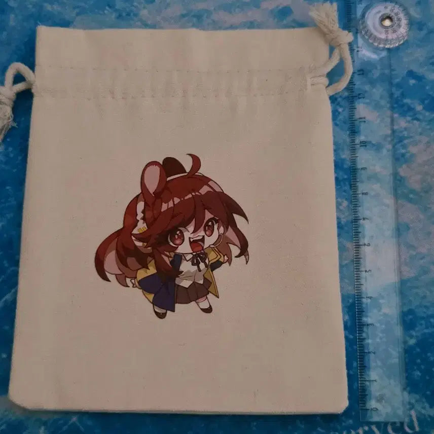 [BUNJANG] Sanabi Geummari Mini Drawstring Pouch / 산나비 비공굿 금마리 미니 복주머니 파우치