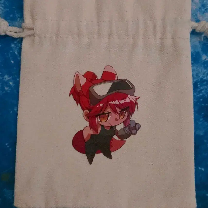 [BUNJANG] Sannabi Song So-ryeong Mini Pouch / 산나비 비공굿 송소령 미니 복주머니 파우치