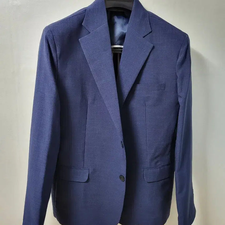 [BUNJANG] Linen Navy Suit Set L / 새상품 리넨 네이비 수트 셋업 L