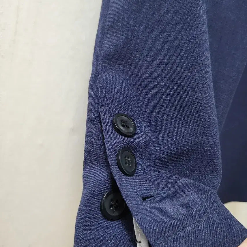[BUNJANG] Linen Navy Suit Set L / 새상품 리넨 네이비 수트 셋업 L