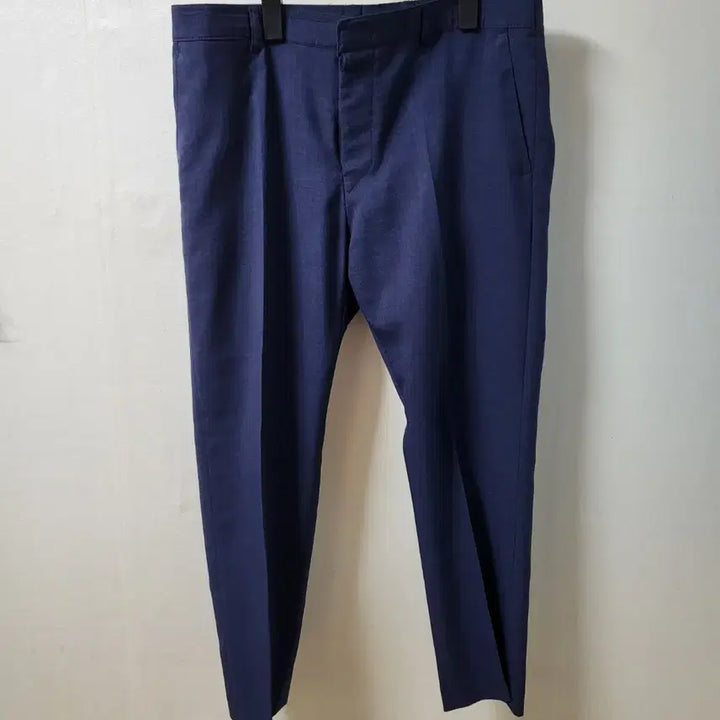 [BUNJANG] Linen Navy Suit Set L / 새상품 리넨 네이비 수트 셋업 L