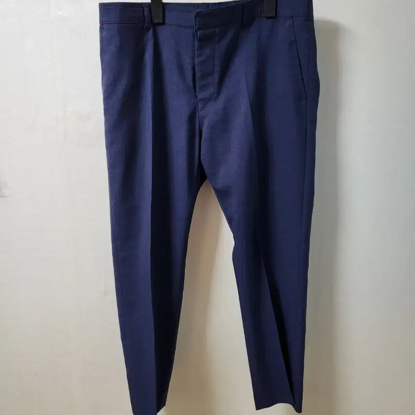[BUNJANG] Linen Navy Suit Set L / 새상품 리넨 네이비 수트 셋업 L