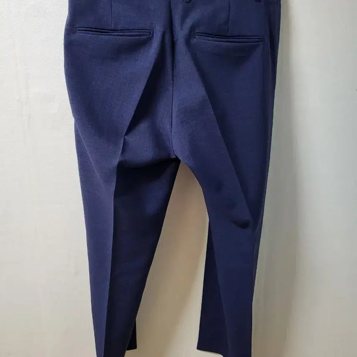 [BUNJANG] Linen Navy Suit Set L / 새상품 리넨 네이비 수트 셋업 L