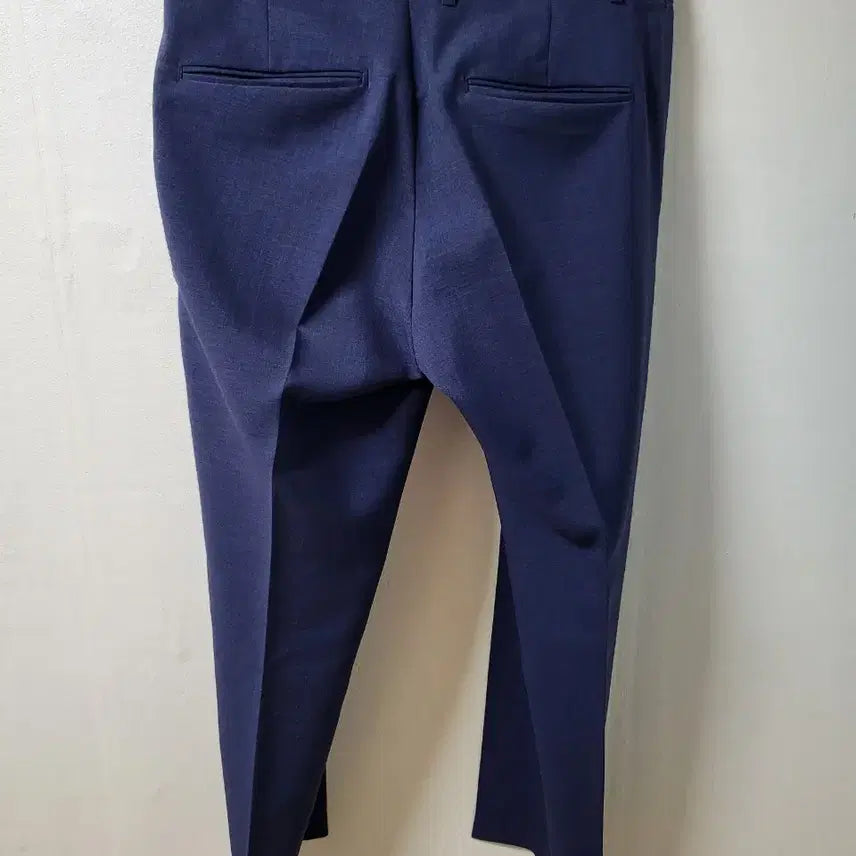 [BUNJANG] Linen Navy Suit Set L / 새상품 리넨 네이비 수트 셋업 L