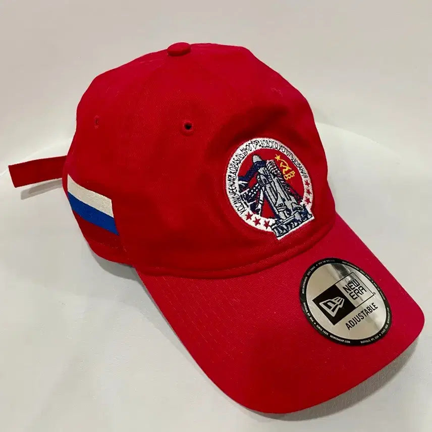 [BUNJANG] New Era 9FORTY Signature Logo Red Cap / 뉴에라 9FORTY 시그니처 로고 레드 캡모자