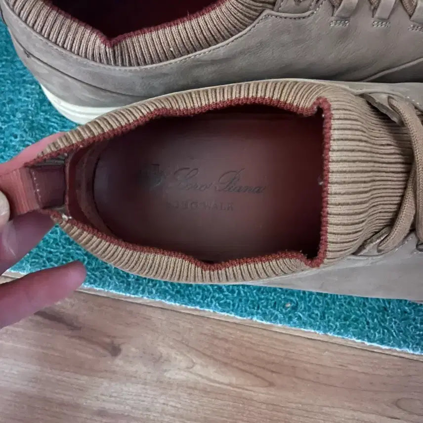 [BUNJANG] Loro Piana Soho Walker Nubuck Sneakers / 로로피아나 정품 소호 워커 누벅 스니커즈
