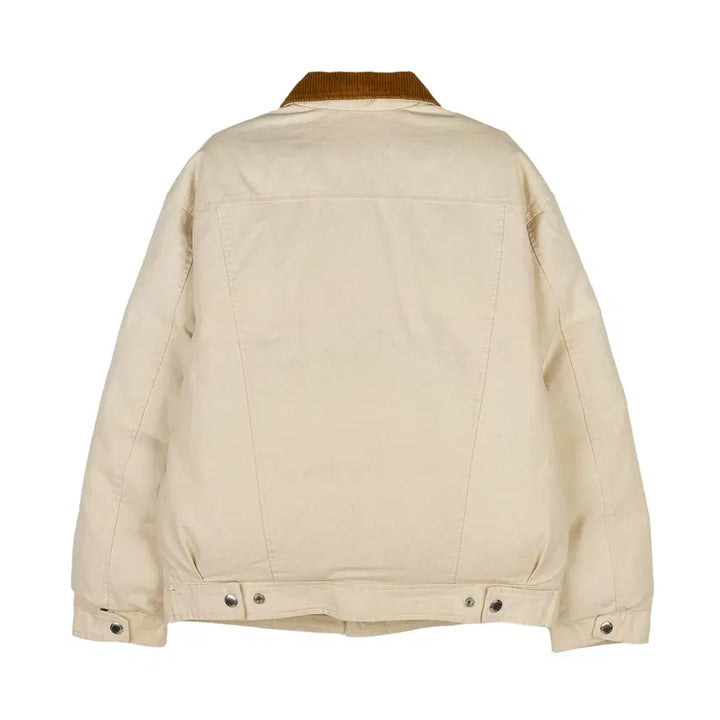[BUNJANG] Supreme x Schott Canvas Down Trucker Jacket Natural / [S] 슈프림 x 쇼트 캔버스 다운 트러커 자켓 내츄럴 - 22FW