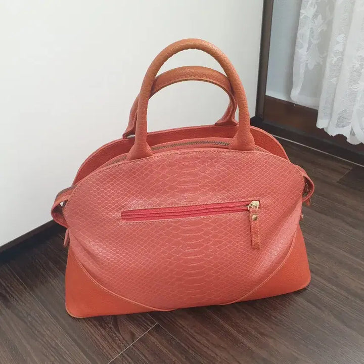 [BUNJANG] Anne Klein Orange Tote Bag / (오늘특가)앤클라인 오렌지 토트백 가방