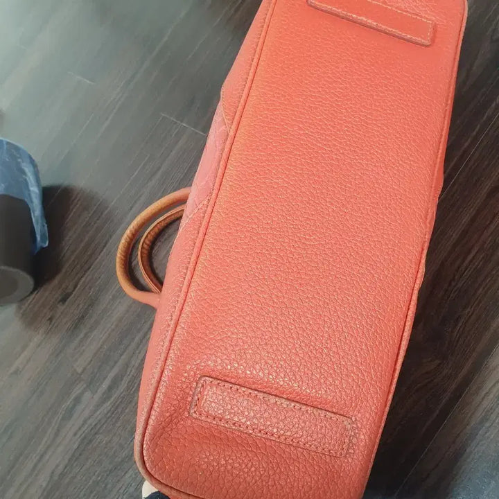 [BUNJANG] Anne Klein Orange Tote Bag / (오늘특가)앤클라인 오렌지 토트백 가방