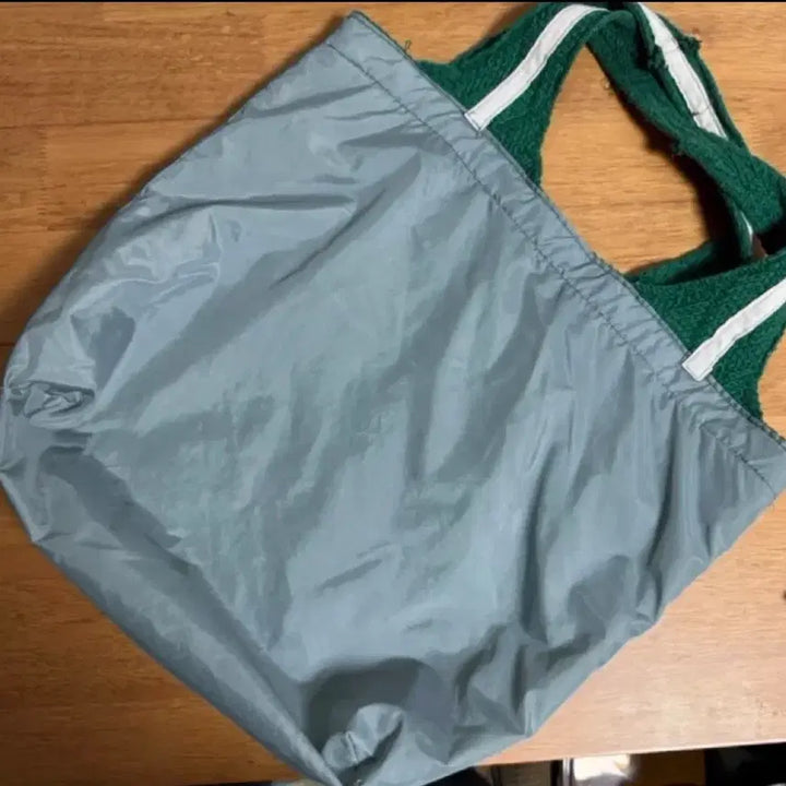 [BUNJANG] Nylon Knit Reversible Tote Bag / 나일론 니트 양면 리버시블 토트백