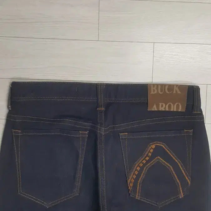 [SOLD OUT] 버커루진(사방스판) 워싱청바지 34인치(No.177)거의새바지!