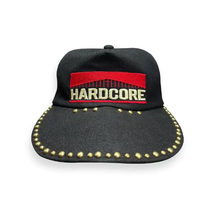 [BUNJANG] Hardcore Lover Stud Black Cap / 하드코어러버 모자 H.C STUD. BLACK. CAP.