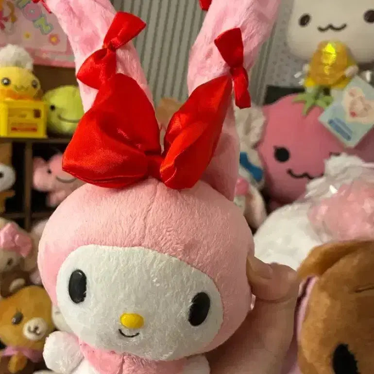 [BUNJANG] Long-ear My Melody Ribbon Doll / 롱이어 마이멜로디 리본 인형