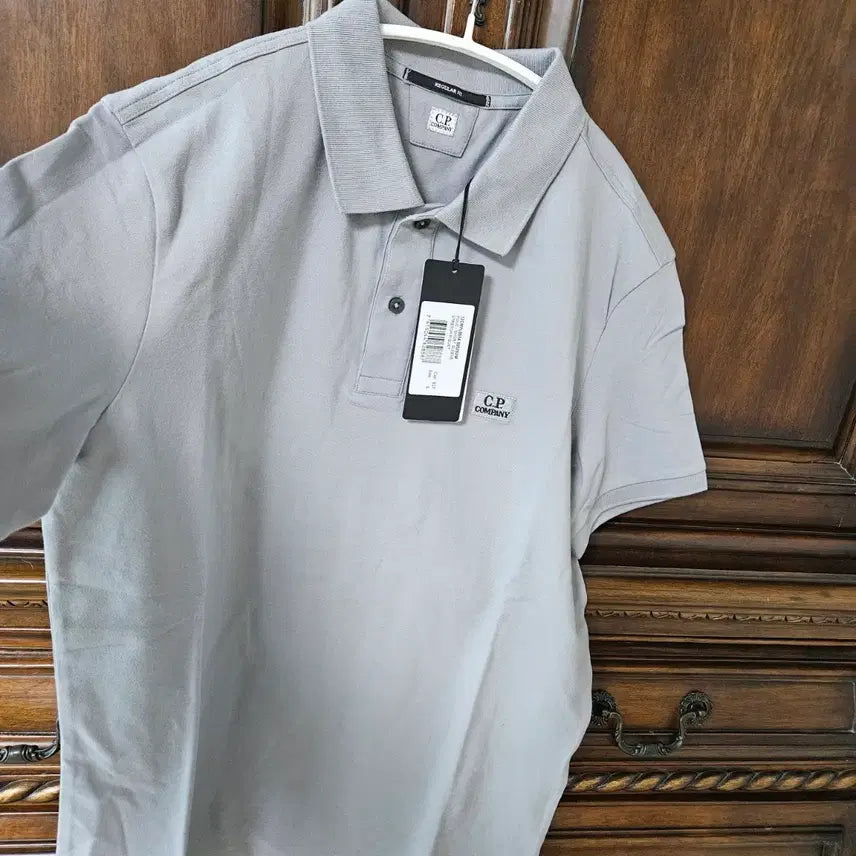 [BUNJANG] C.P. Company Gray Polo Short Sleeve T-shirt / 새상품)CP. 컴퍼니 그레이 폴로 반팔티셔츠 S. 마지막 한장