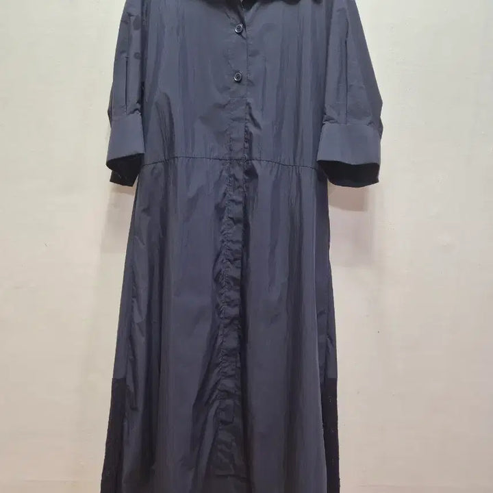 [BUNJANG] Benetton Long Navy Dress / 베네통 롱원핏(66~통66)