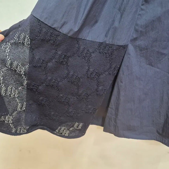 [BUNJANG] Benetton Long Navy Dress / 베네통 롱원핏(66~통66)