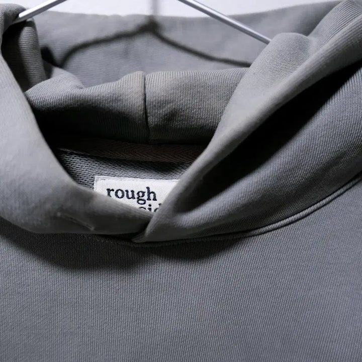 [BUNJANG] Rough Side Oversized Hoodie Pale Green / (KR/3) 러프사이드 오버사이즈 후디 페일 그린