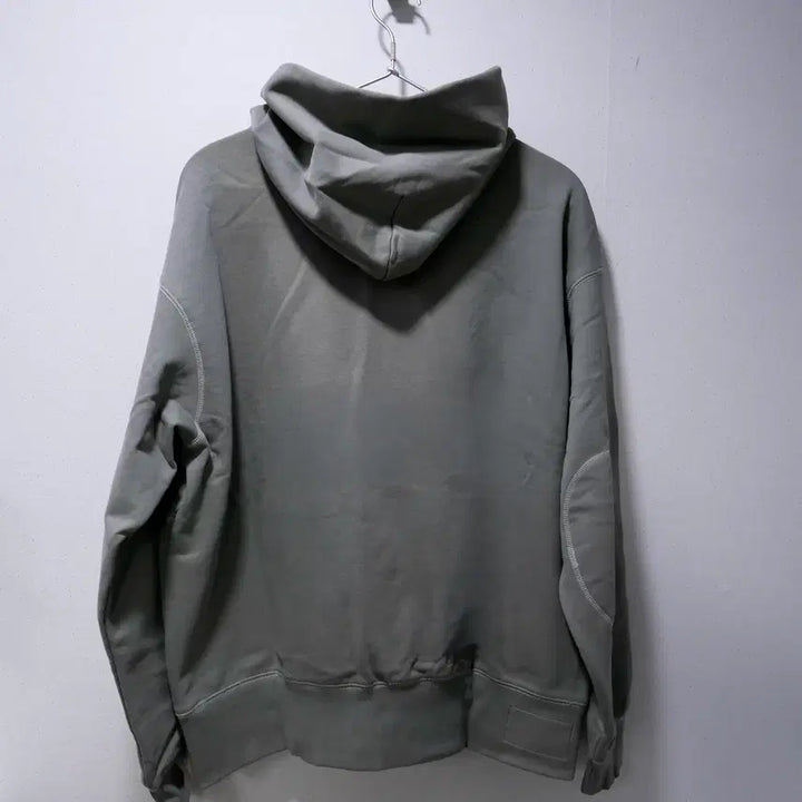 [BUNJANG] Rough Side Oversized Hoodie Pale Green / (KR/3) 러프사이드 오버사이즈 후디 페일 그린