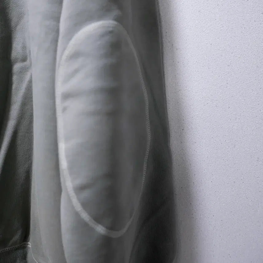 [BUNJANG] Rough Side Oversized Hoodie Pale Green / (KR/3) 러프사이드 오버사이즈 후디 페일 그린