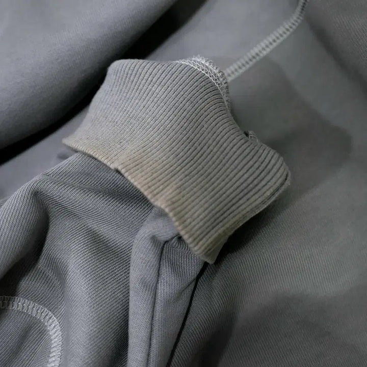 [BUNJANG] Rough Side Oversized Hoodie Pale Green / (KR/3) 러프사이드 오버사이즈 후디 페일 그린