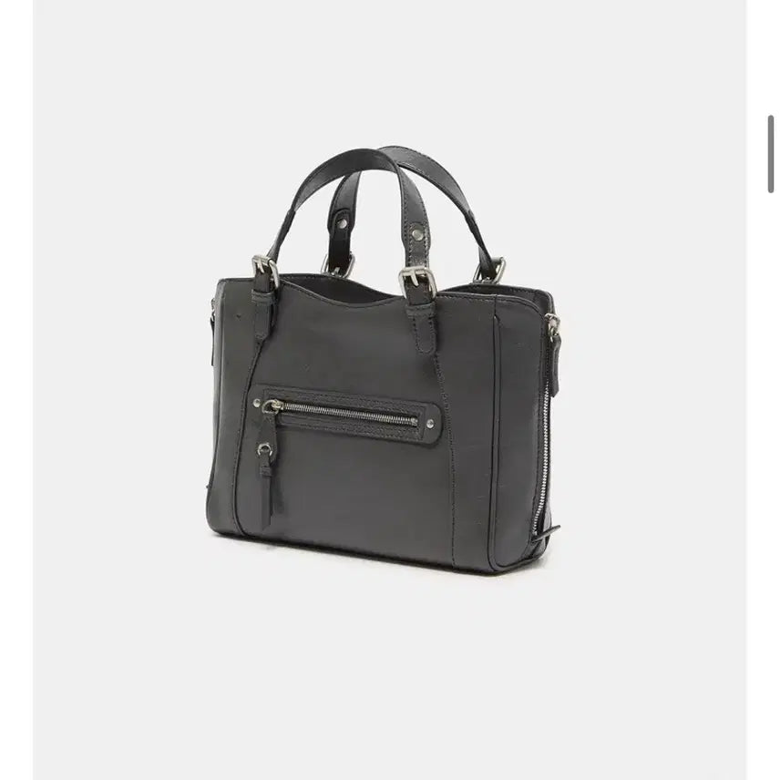 [BUNJANG] Couronne Hyper Zipper Tote Bag 29 Dark Grey / 쿠론 하이퍼 지퍼 토트백 29 다크그레이