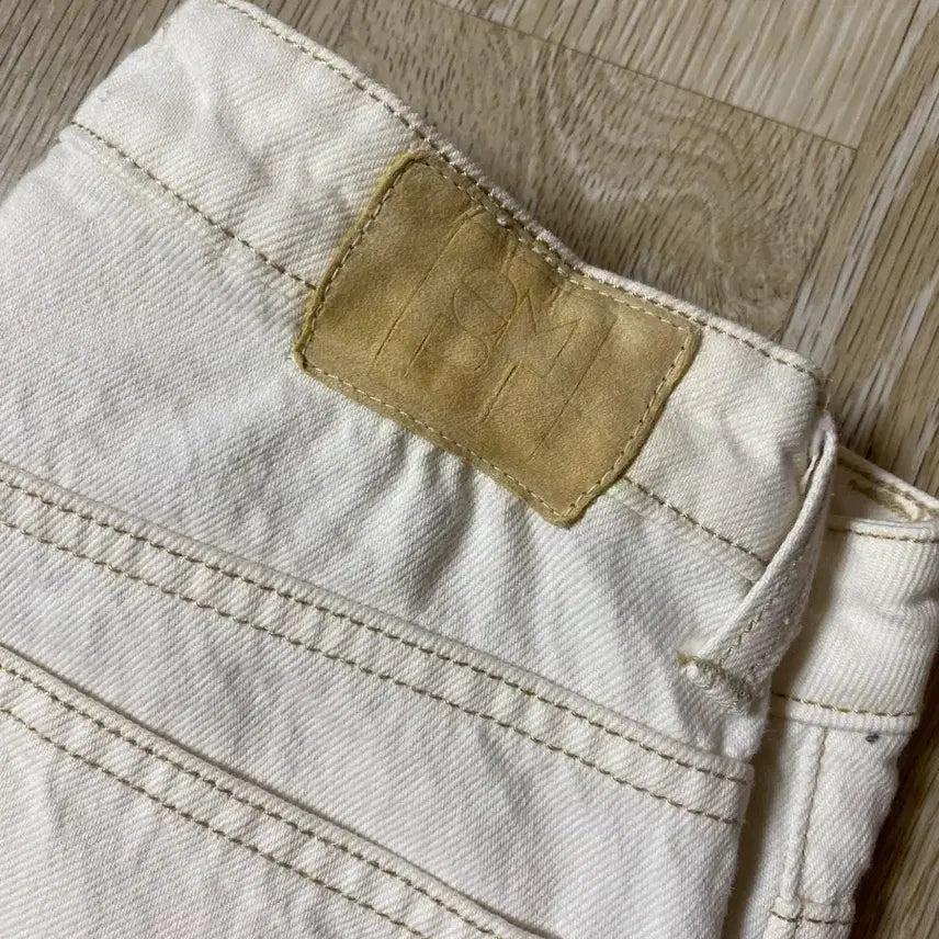 [BUNJANG] Studio Simplement Glace Cream Jean (Size 34) / 스튜디오심플먼트 glace cream jean 34사이즈