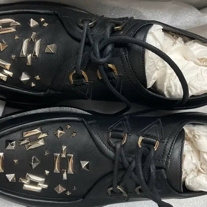 [BUNJANG] Valentino Derby Shoes Black EU 40 / 발렌티노 더비 슈즈 eu40사이즈 검정
