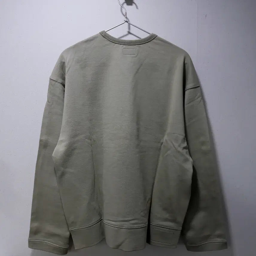 [BUNJANG] Roughside Sweatshirt Pale Green / (KR/2) 러프사이드 스웻셔츠 페일 그린