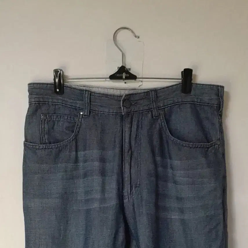 [BUNJANG] Zegna Linen Denim Pants 32" / 제냐 린넨 데님바지 32"