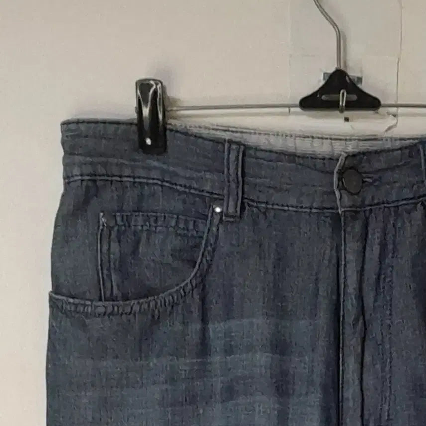 [BUNJANG] Zegna Linen Denim Pants 32" / 제냐 린넨 데님바지 32"