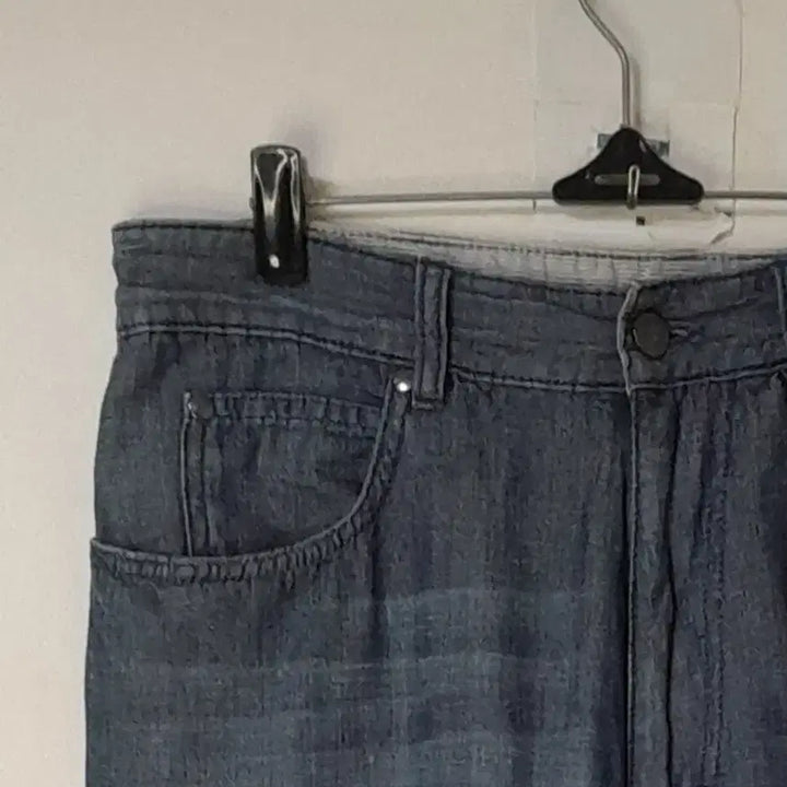 [BUNJANG] Zegna Linen Denim Pants 32" / 제냐 린넨 데님바지 32"