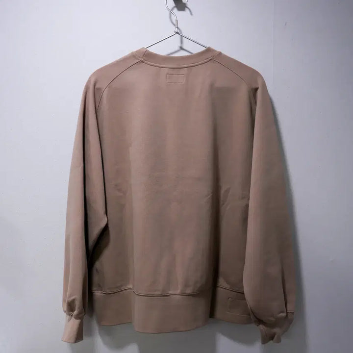 [BUNJANG] Rough Side Raglan Sweatshirt Beige / (KR/2) 러프사이드 래글런 스웻셔츠 베이지