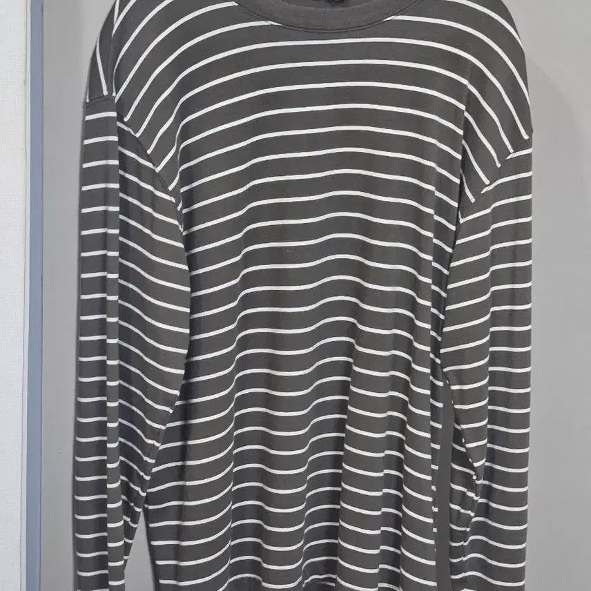 [BUNJANG] Zara Origin Striped Long Sleeve (M) / 자라 오리진 스트라이프 롱슬리브 m사이즈
