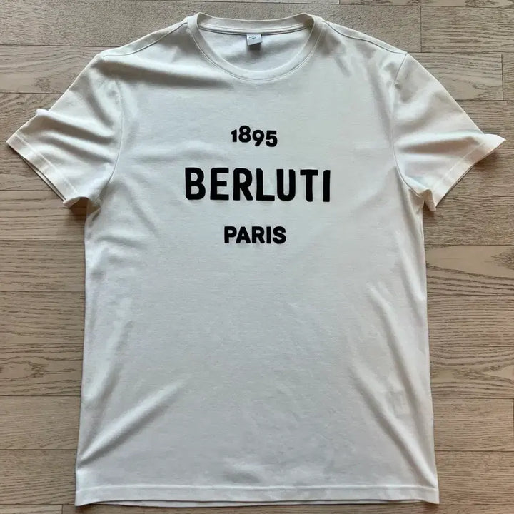 [BUNJANG] Berluti Logo T-Shirt White M / [M] 벨루티 로고 티셔츠 화이트