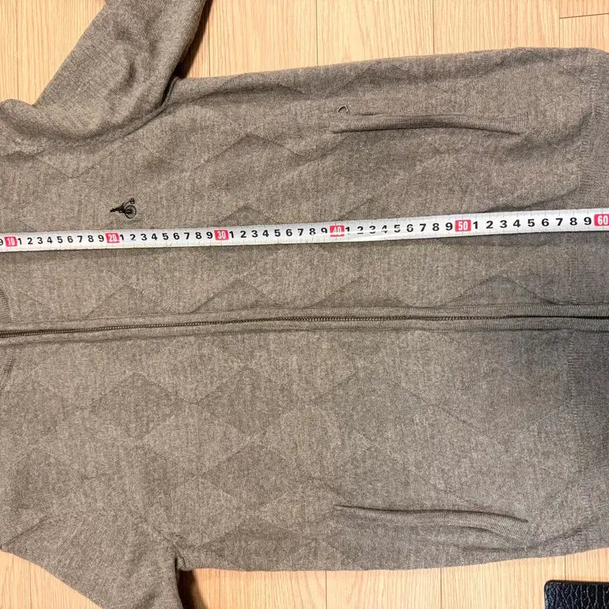 [SOLD OUT] 빈폴 모100% 집업 니트 하이넥 티 90-95 사이즈 남여공용