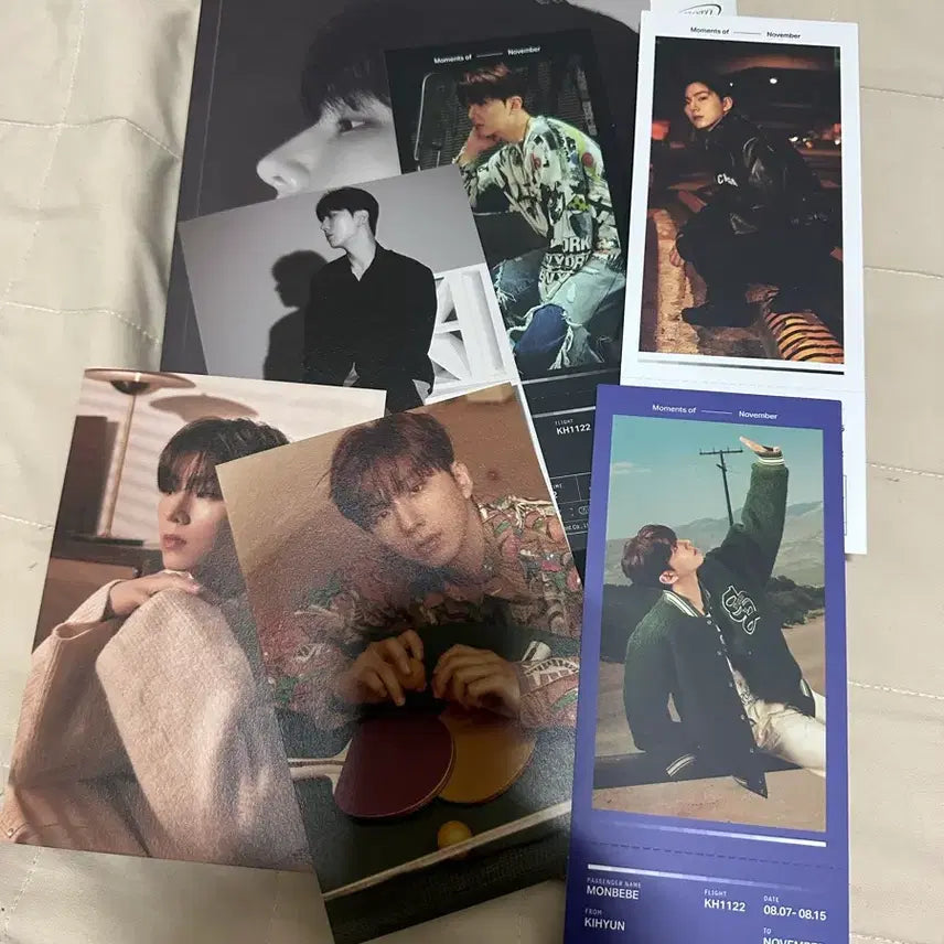 [BUNJANG] November Moment Tin Case Photobook Set / 11월을 담은 순간 틴케이스 포토북
