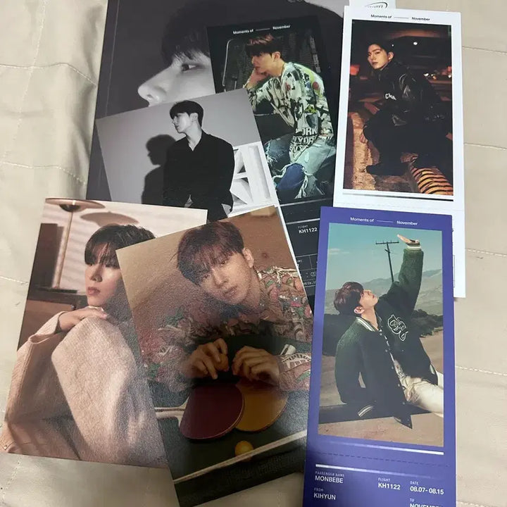 [BUNJANG] November Moment Tin Case Photobook Set / 11월을 담은 순간 틴케이스 포토북
