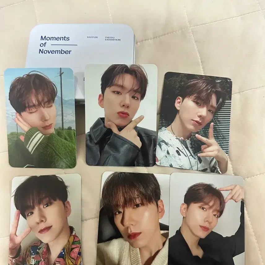 [BUNJANG] November Moment Tin Case Photobook Set / 11월을 담은 순간 틴케이스 포토북