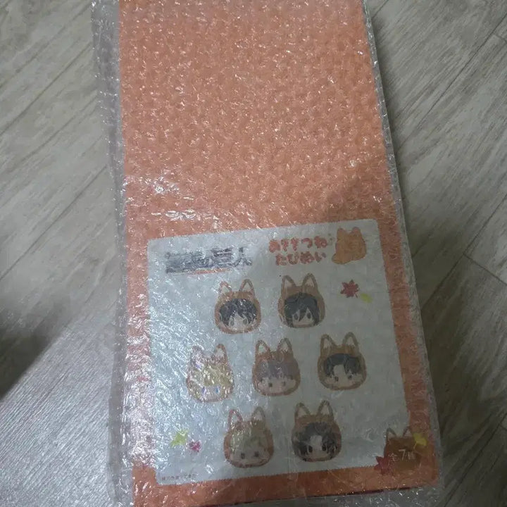 [SOLD OUT] 진격의 거인 타피누이 리바이,한지,엘빈,쟝 일괄