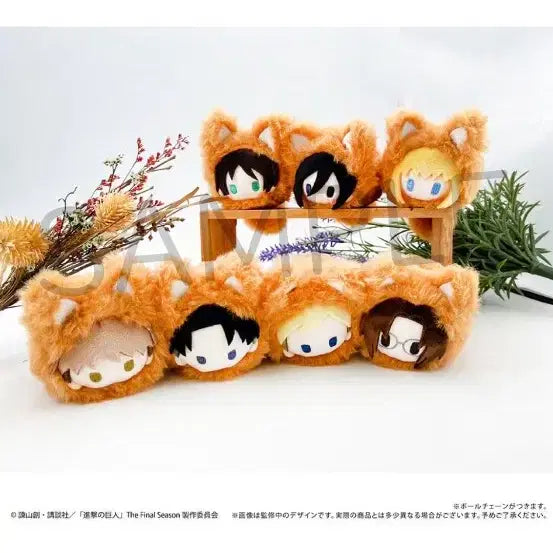 [SOLD OUT] 진격의 거인 타피누이 리바이,한지,엘빈,쟝 일괄