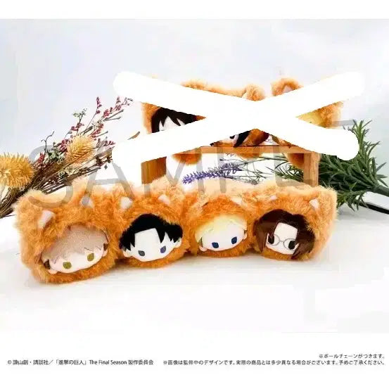 [SOLD OUT] 진격의 거인 타피누이 리바이,한지,엘빈,쟝 일괄